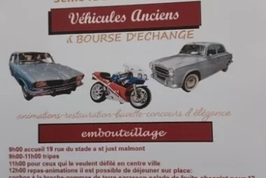 Rassemblement de véhicules anciens
