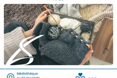 Atelier – Séances tricotage, papotages et autres réjouissances