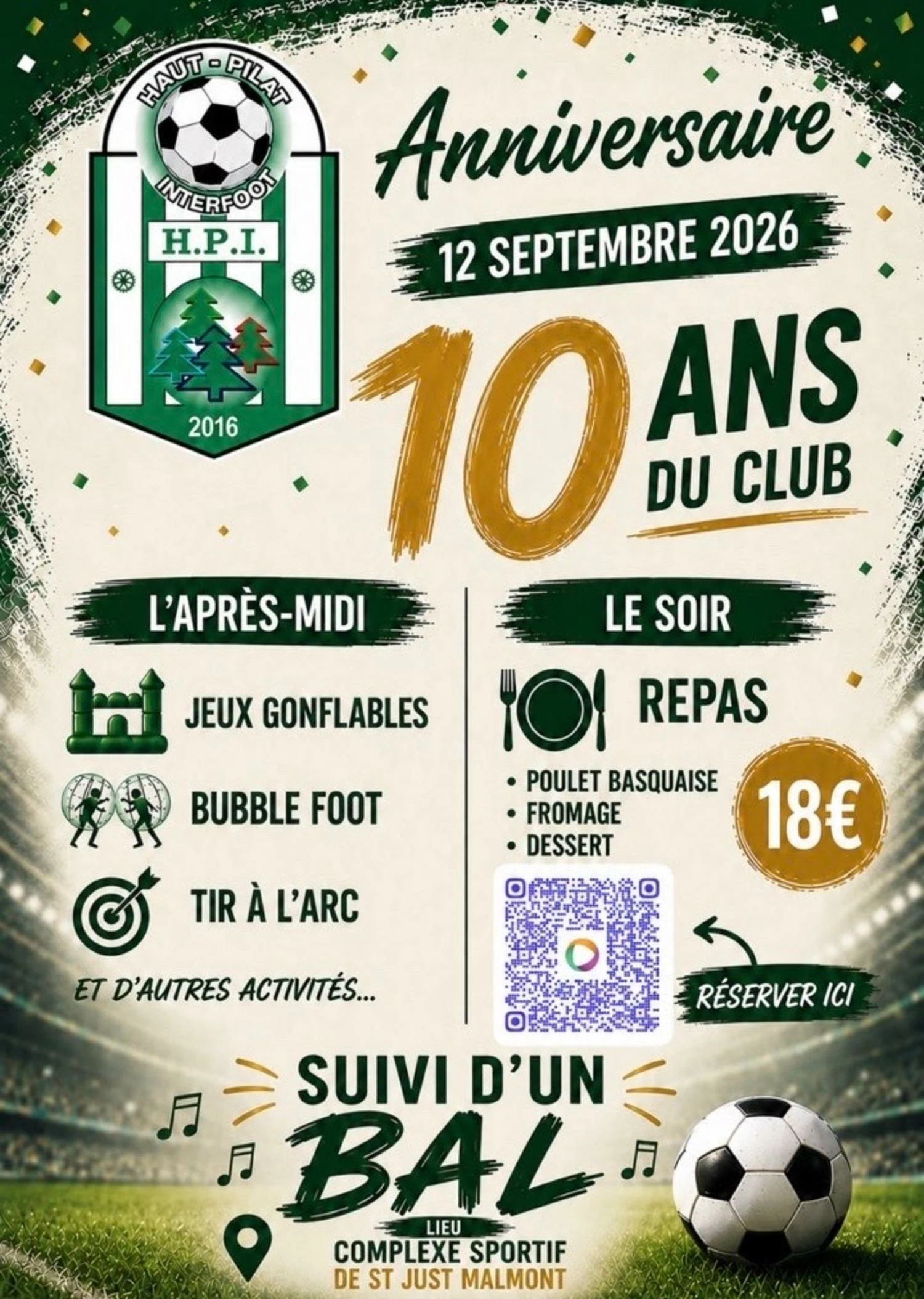 Le Haut Pilat Interfoot fête ses 10 ans !