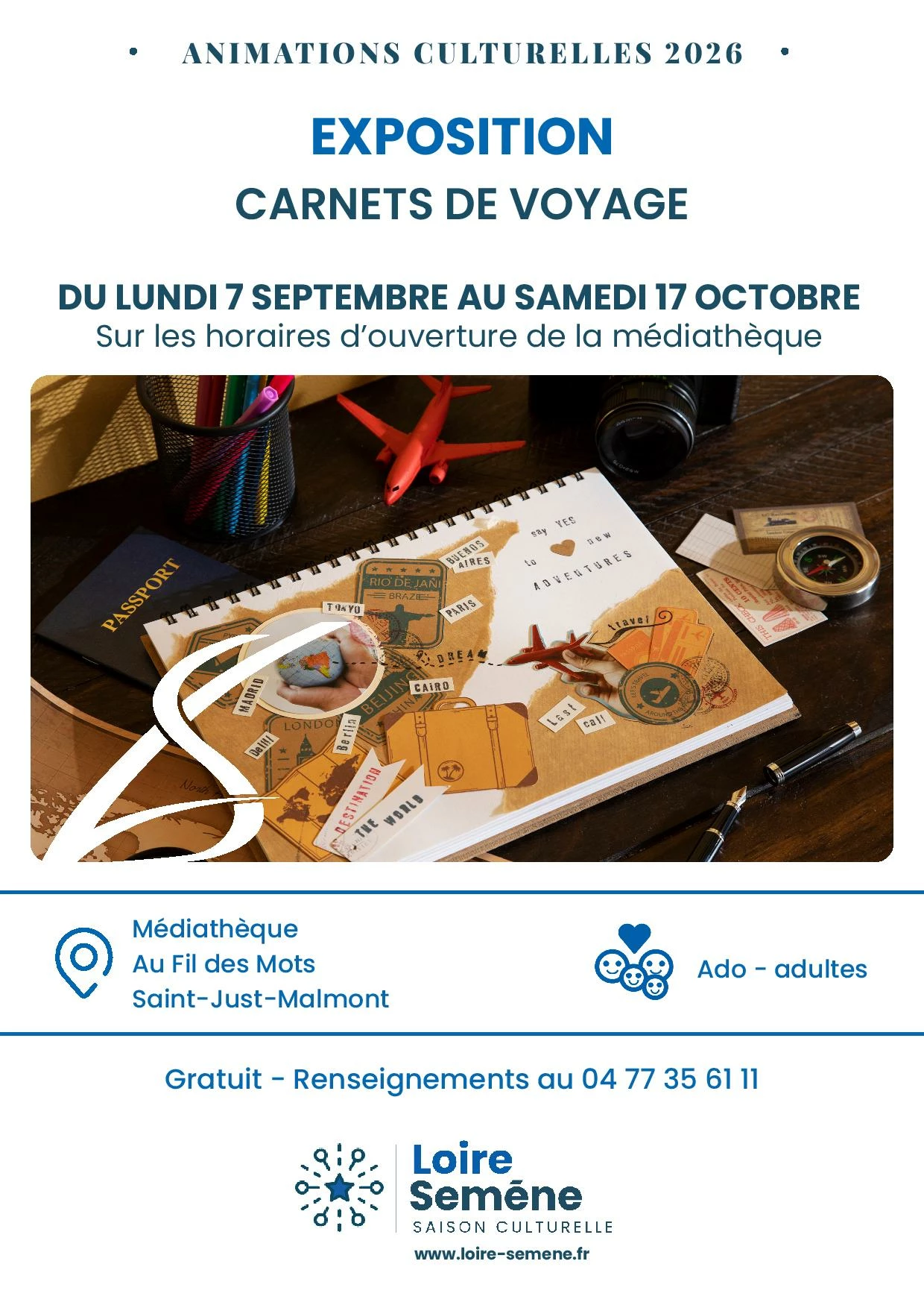 Exposition carnets de voyage